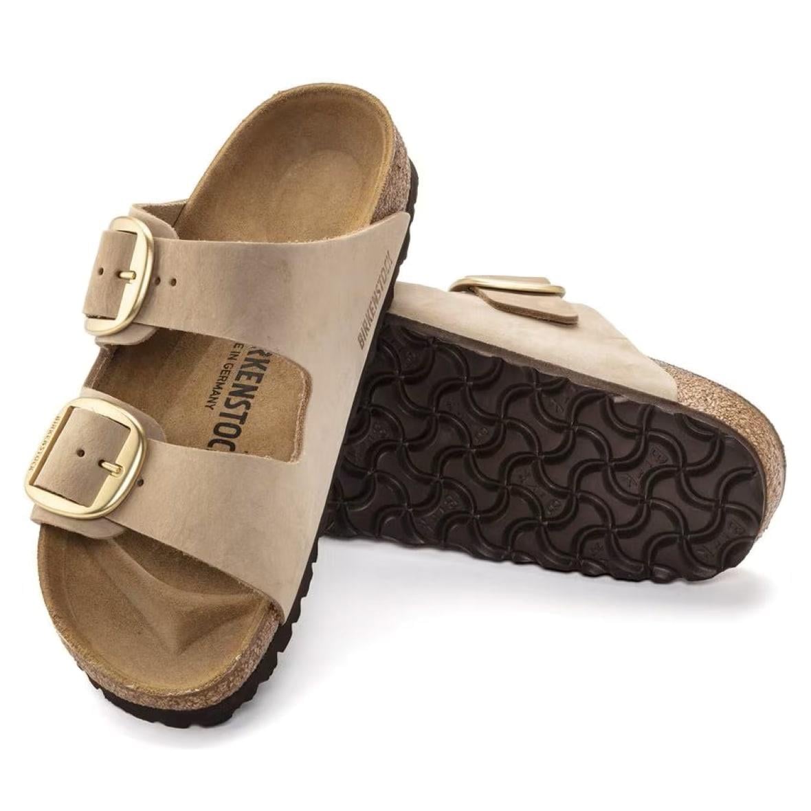 Birkenstock Arizona Big Buckle Kadın Terlik - Kum