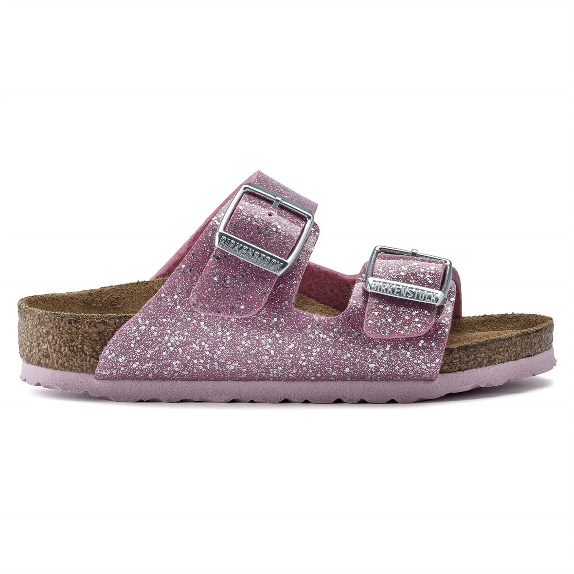 Birkenstock Arizona Çocuk Terlik - Cosmic Sparkle Candy Pink