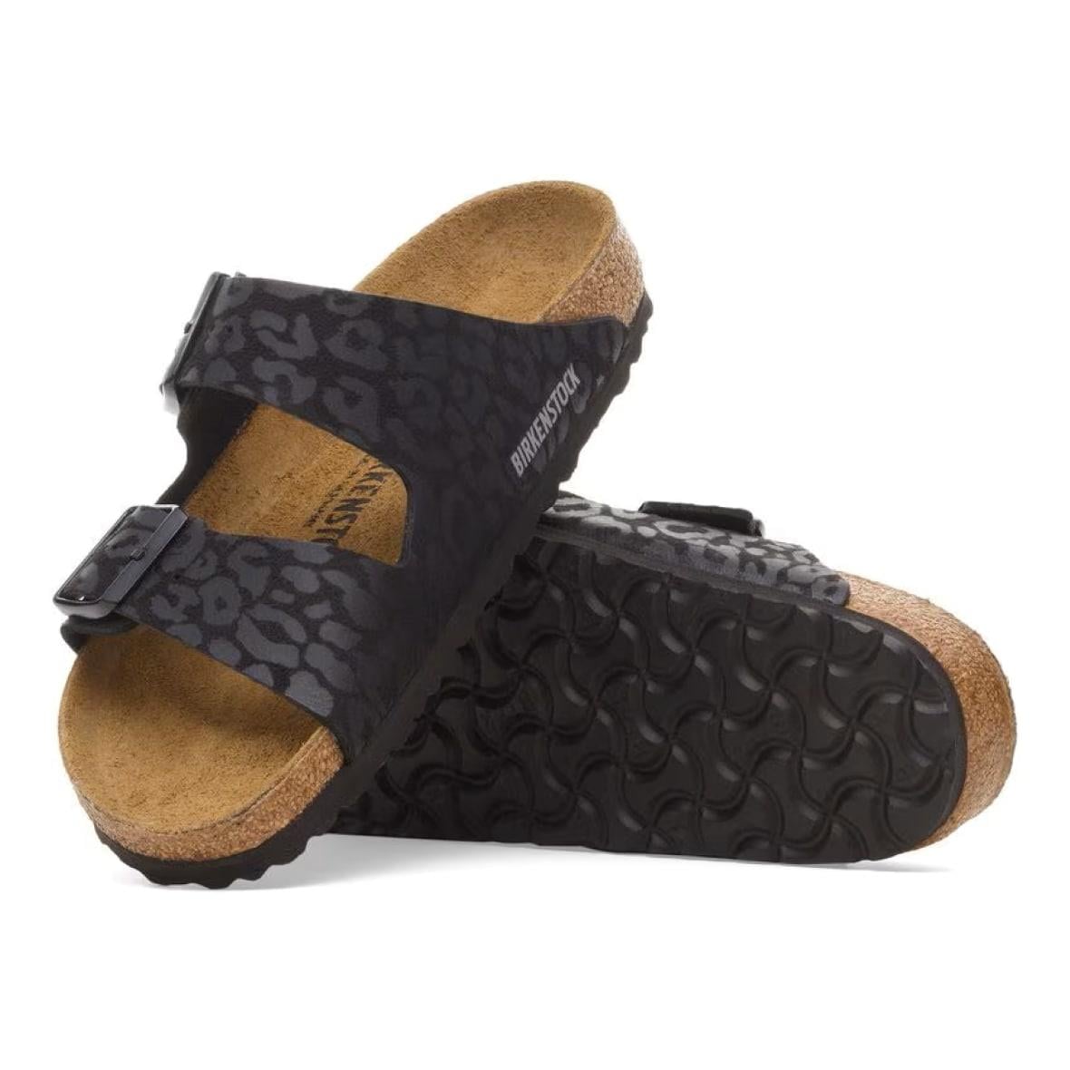 Birkenstock Arizona Kadın Terlik - Leopar / Siyah