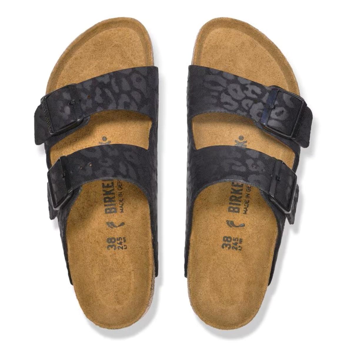 Birkenstock Arizona Kadın Terlik - Leopar / Siyah