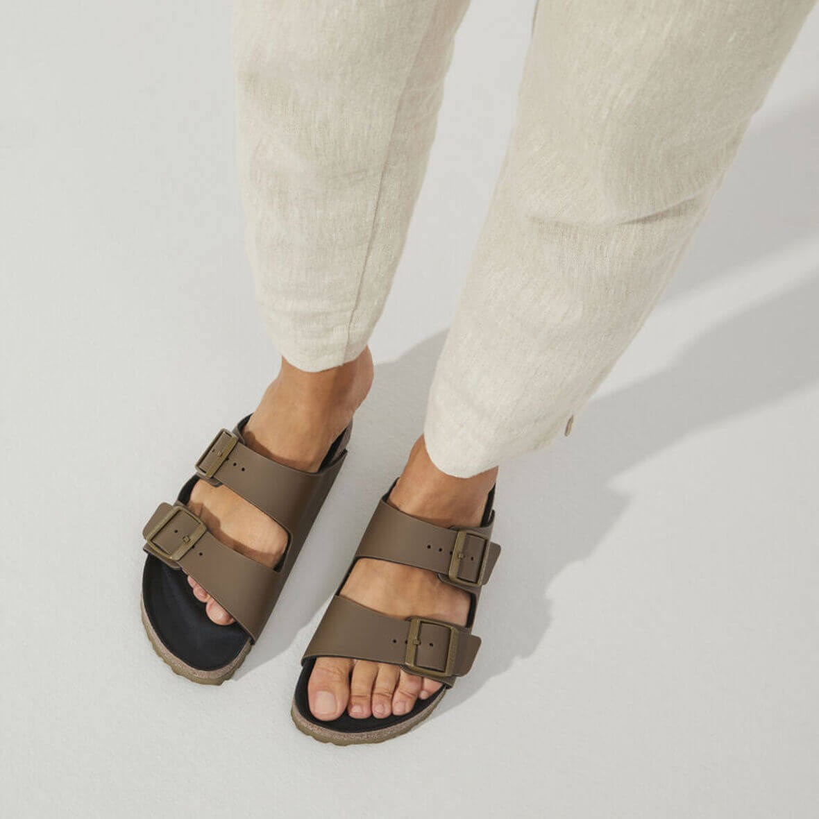 Birkenstock Arizona Kadın Terlik - Pine Green