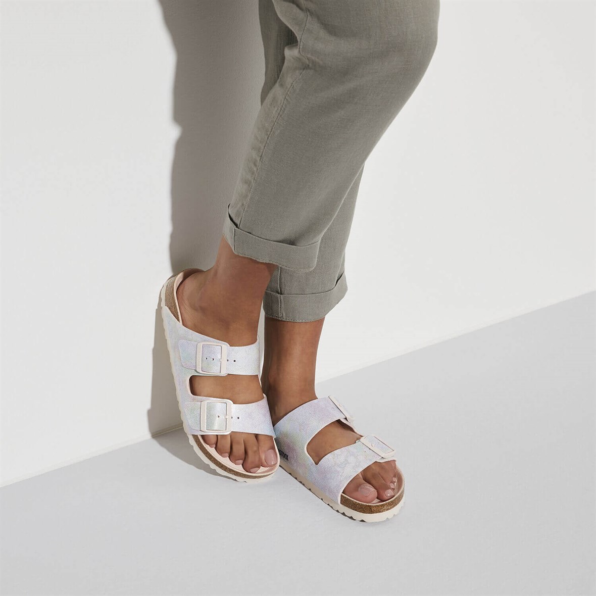Birkenstock Arizona Vegan Bayan Terlik - Light Rose