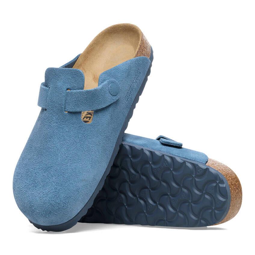 Birkenstock Boston Bayan Terlik - Mavi