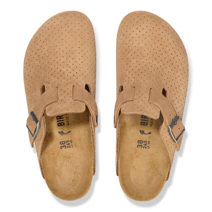 Birkenstock Boston Dotted Bayan Terlik - Yeni Bej