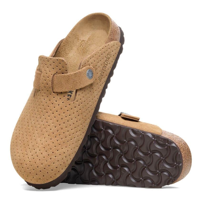 Birkenstock Boston Dotted Bayan Terlik - Yeni Bej