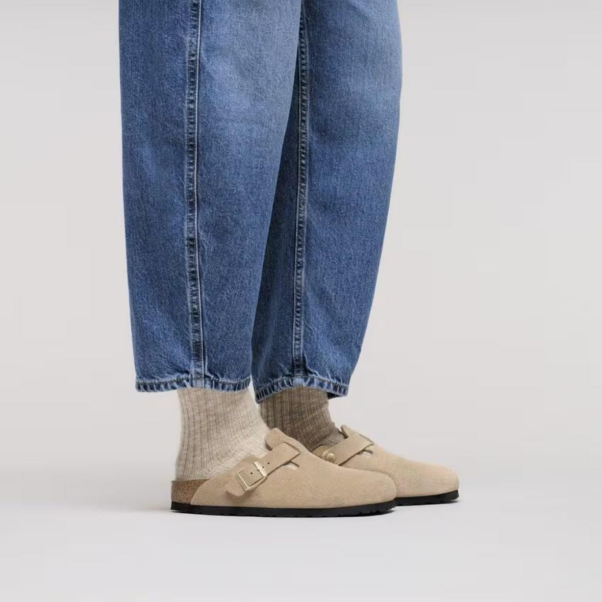 Birkenstock Boston Kadın Terlik - Kum