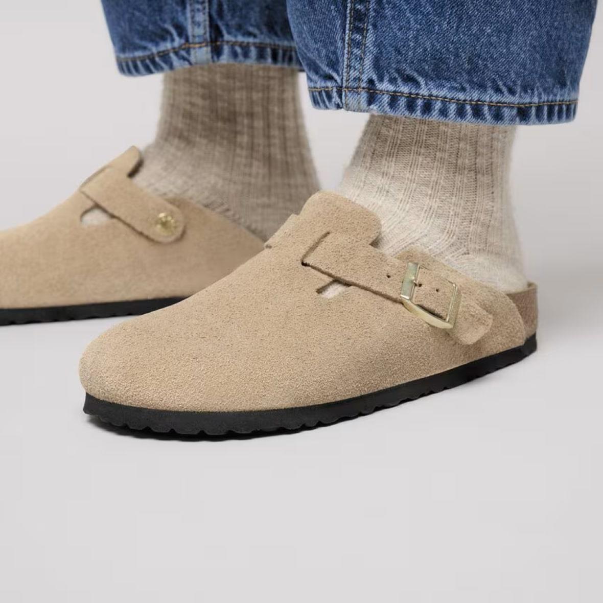 Birkenstock Boston Kadın Terlik - Kum