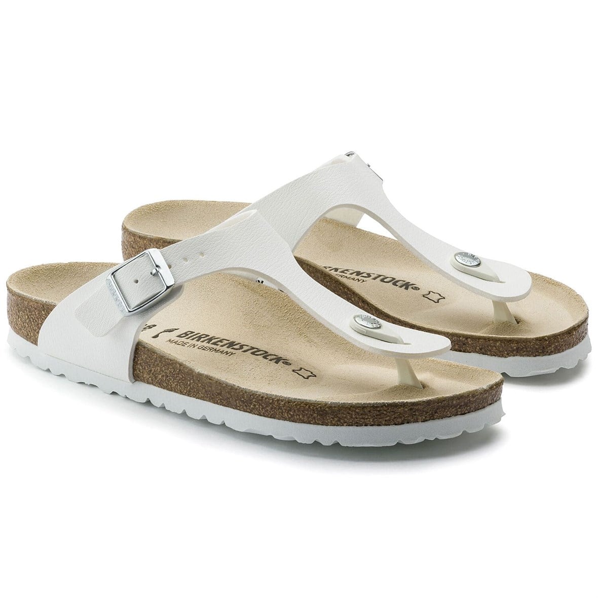 Birkenstock Gizeh Bayan Terlik & Sandalet - White
