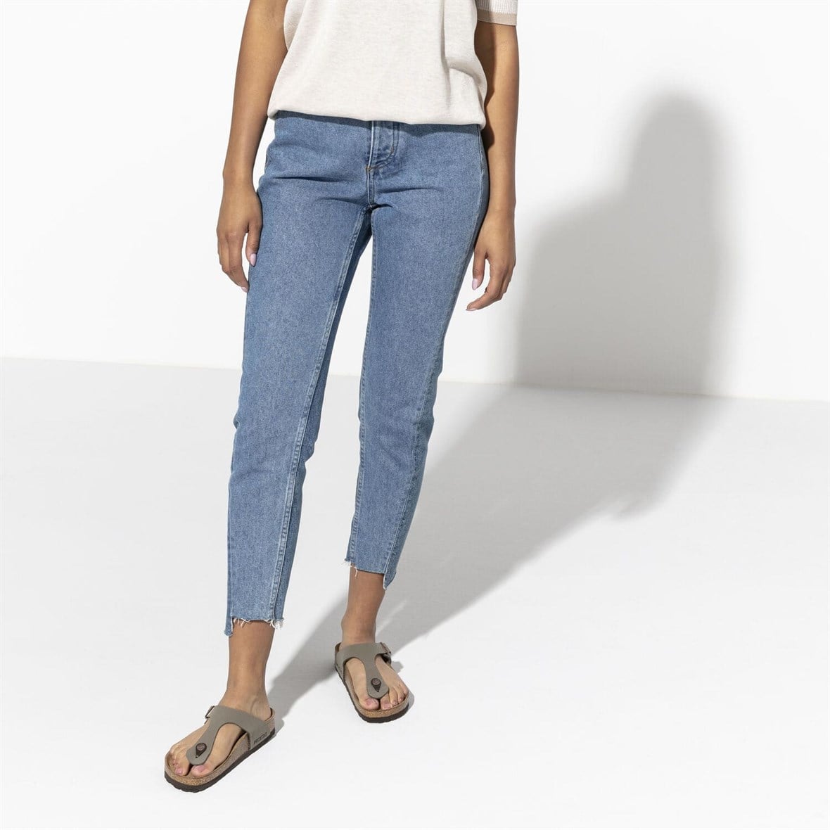 Birkenstock Gizeh Bayan Terlik & Sandalet - Stone