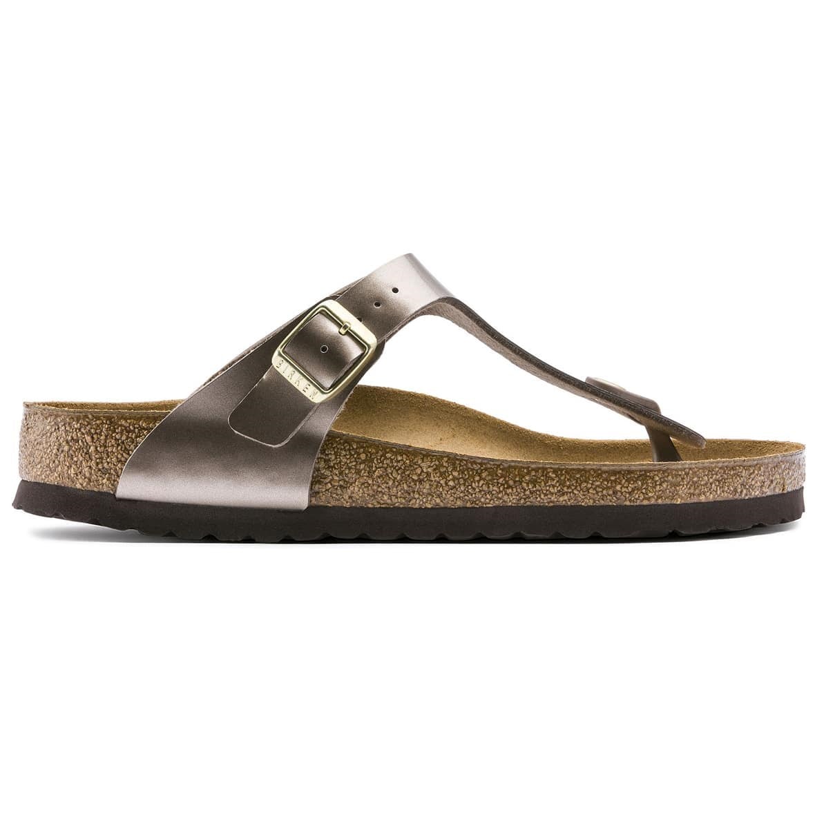Birkenstock Gizeh Bayan Terlik & Sandalet - Electric Metallic Taupe