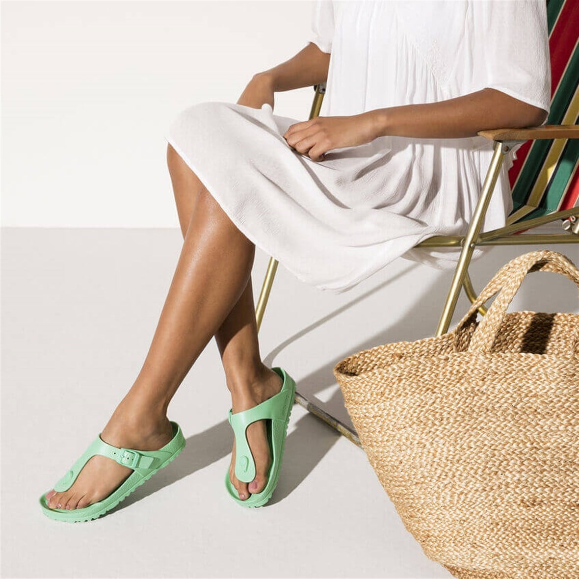 Birkenstock Gizeh Eva Bayan Terlik - Bold Jade