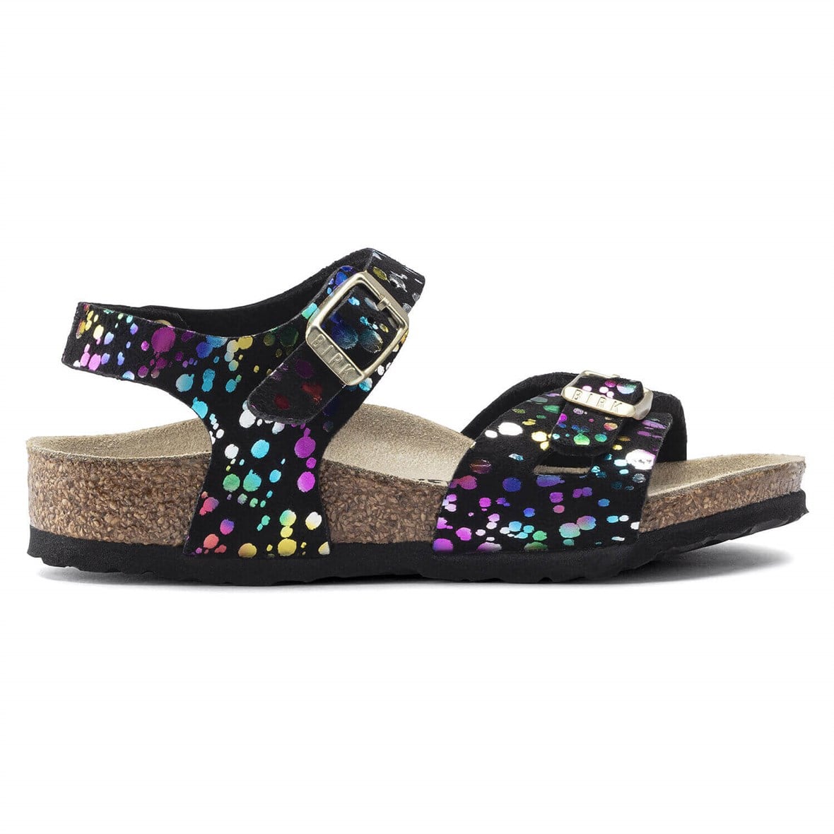 Birkenstock Rio Çocuk Sandalet - Confetti Black