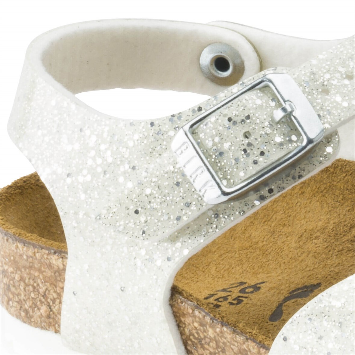Birkenstock Rio Çocuk Sandalet - Cosmic Sparkle White
