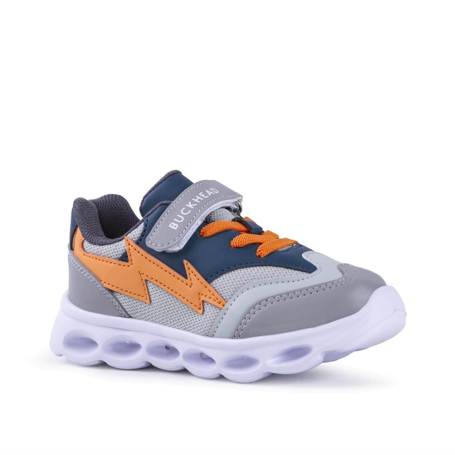 Buckhead Ares BUCK4308-BK270 Işıklı Çocuk Spor Ayakkabı - Gri