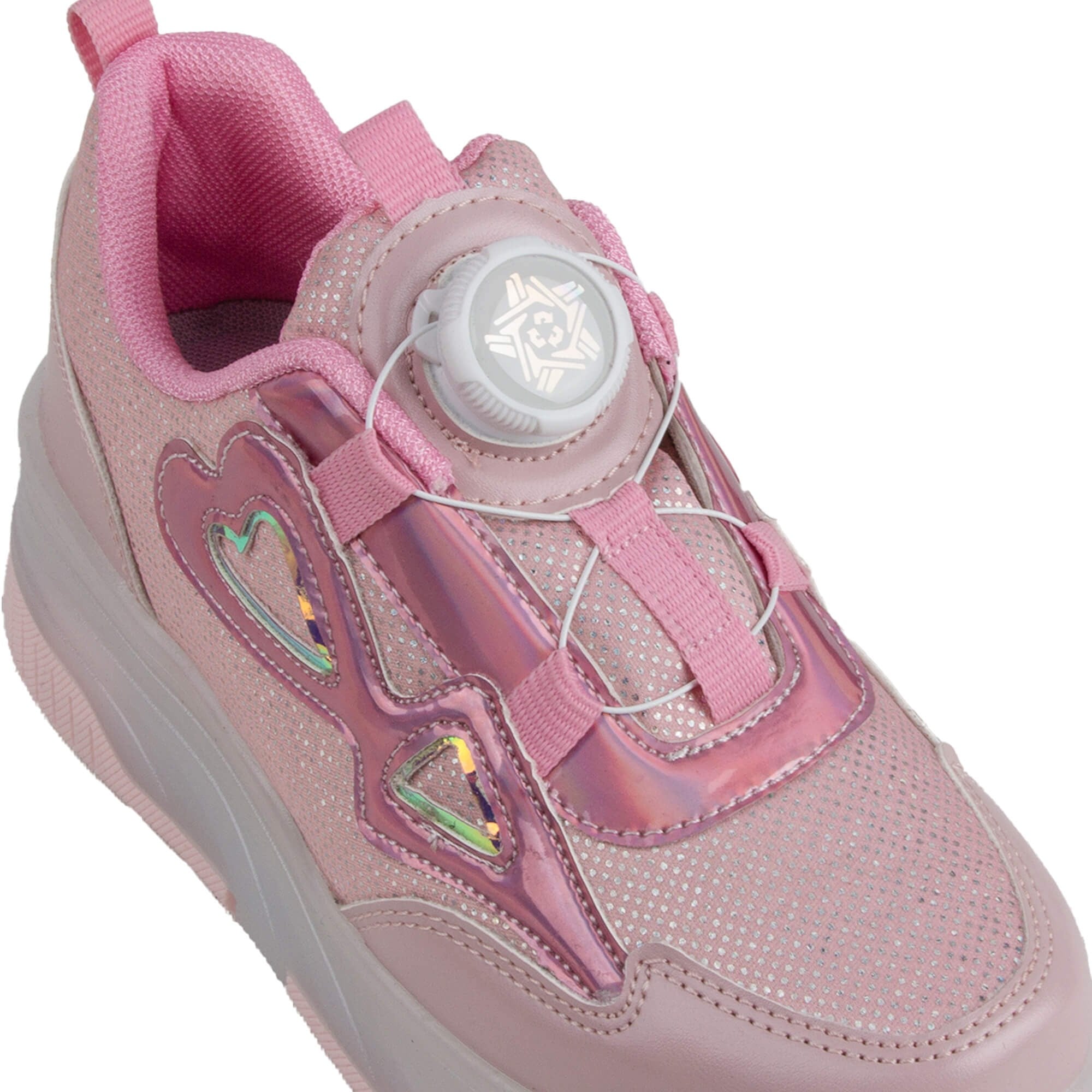 Buckhead Daisy Roller BUCK4496-BH009 Işıklı Petenli Çocuk Ayakkabı - Pembe