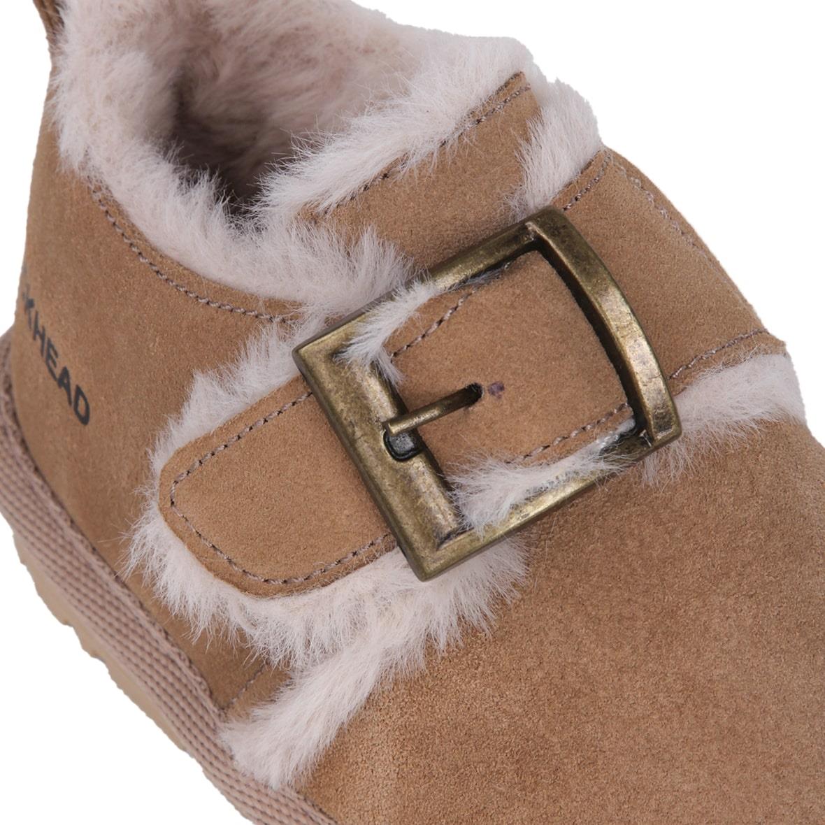 Buckhead Slide BUCK3066-BH011 Kürklü Çocuk Ayakkabı - Bej