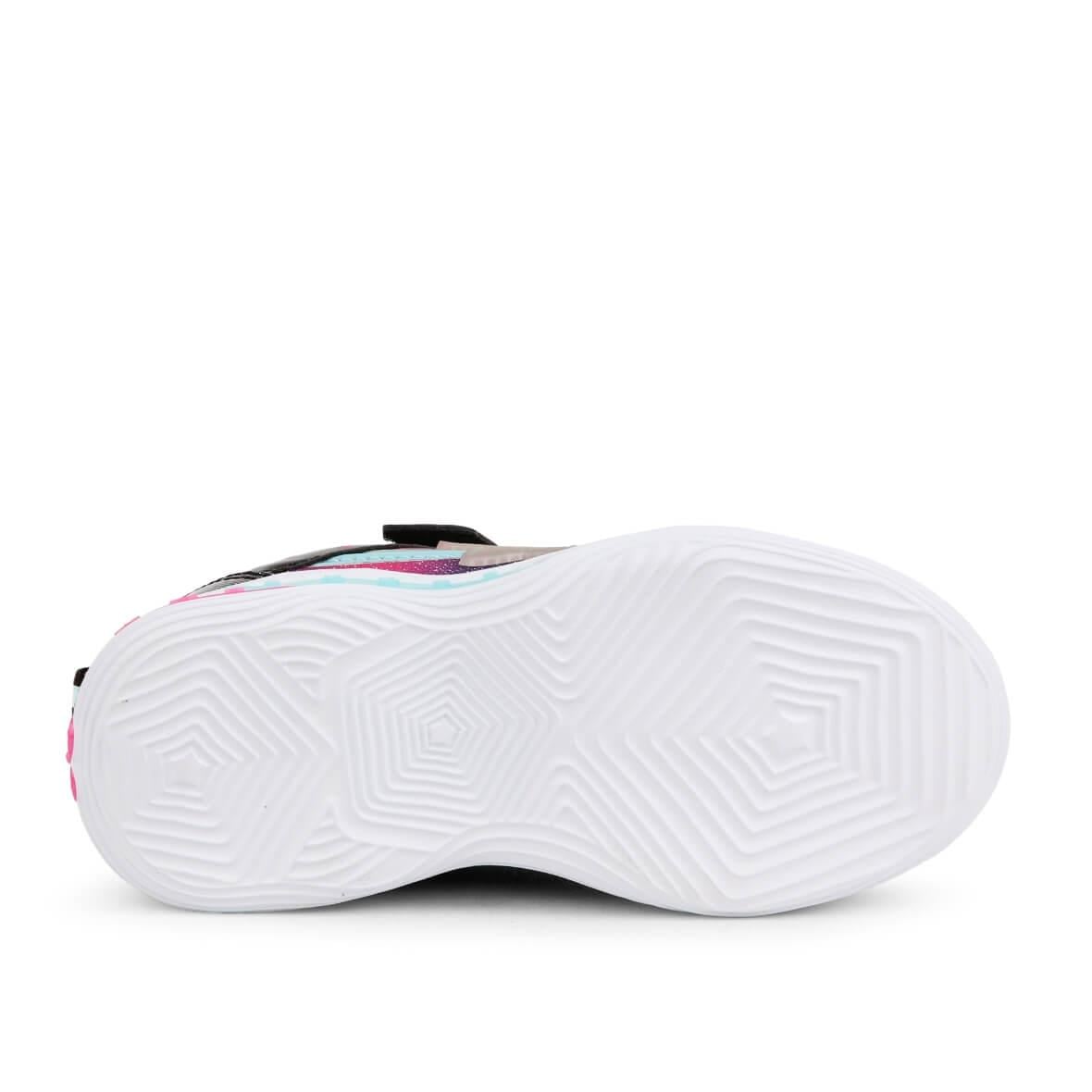 Buckhead Stary BUCK3024-BH001 Işıklı Çocuk Spor Ayakkabı - Siyah / Multi