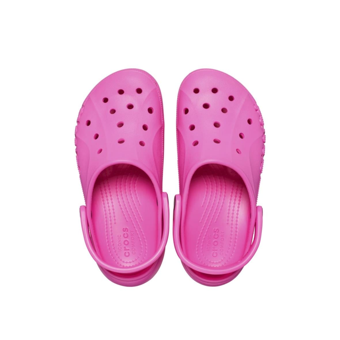 Crocs Baya Platform Clog Bayan Terlik - Neon Pembe