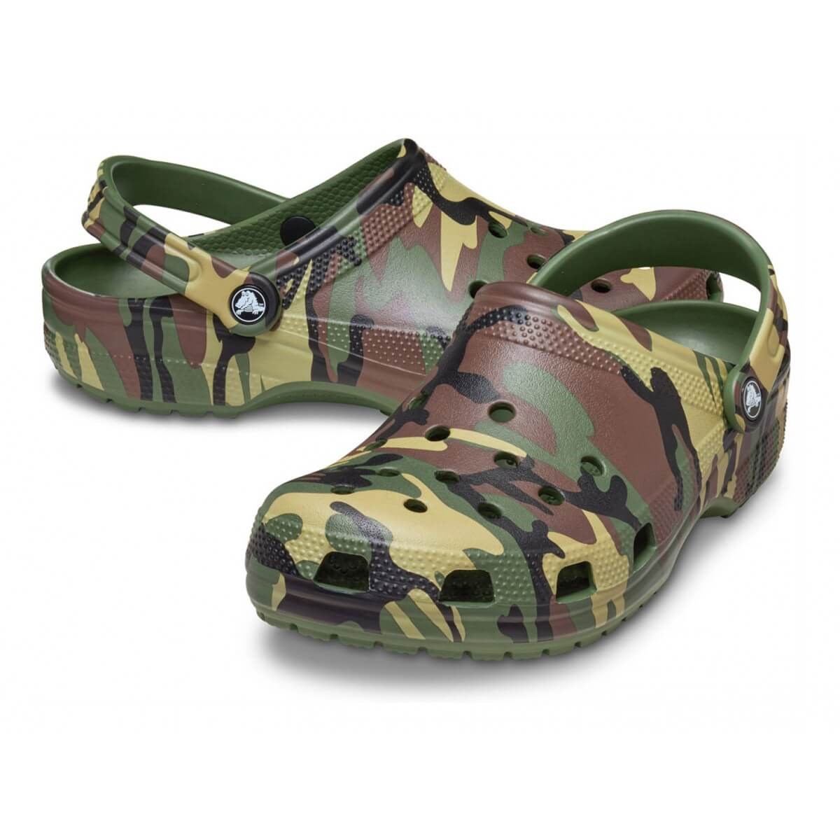 Crocs Classic Camouflage Clog Erkek Terlik - Kamuflaj