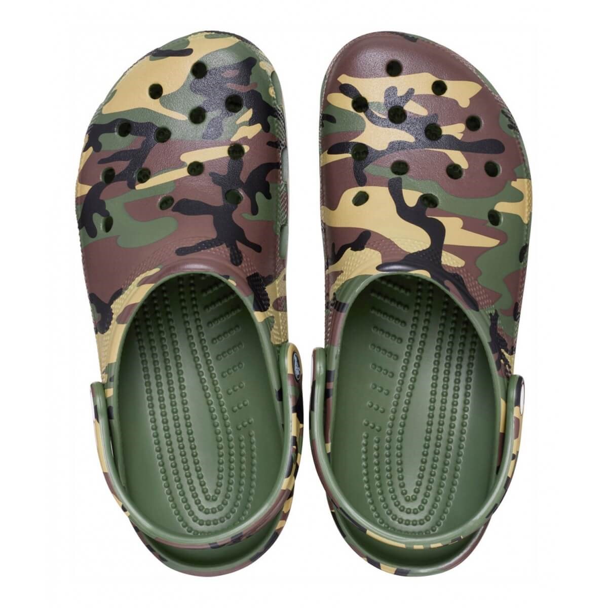 Crocs Classic Camouflage Clog Erkek Terlik - Kamuflaj