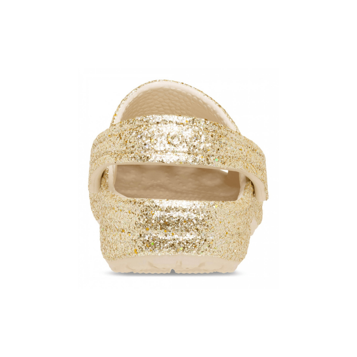 Crocs Classic Chunky Glitter Clog K Çocuk Terlik - Kum Beji