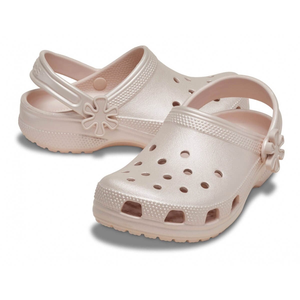 Crocs Classic Clog K Pearl Shine  Çocuk Terlik - Sedef