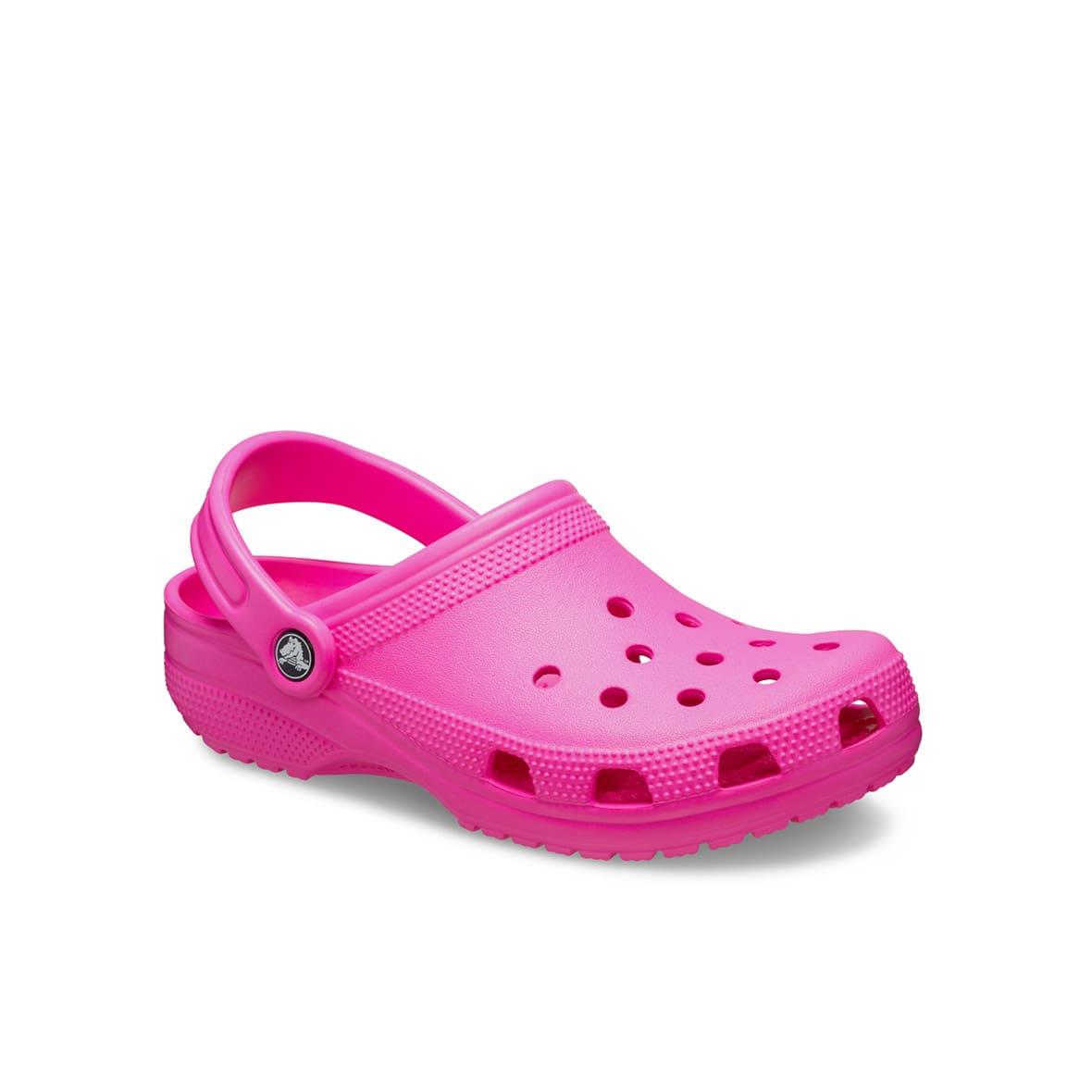 Crocs Classic Clog Kadın Terlik - Neon Pembe