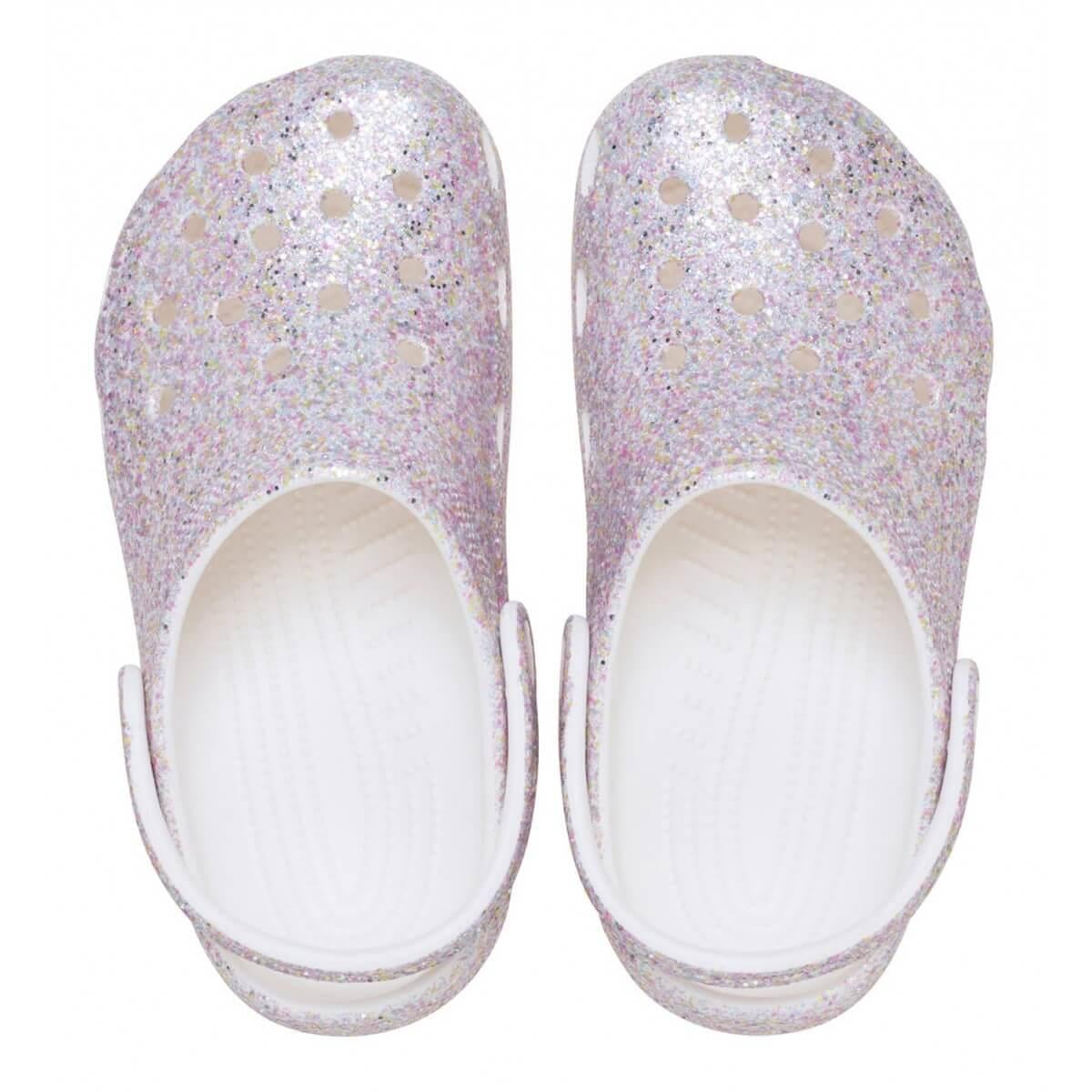 Crocs Classic Fantasy Glitter Clog K Çocuk Terlik - Lila