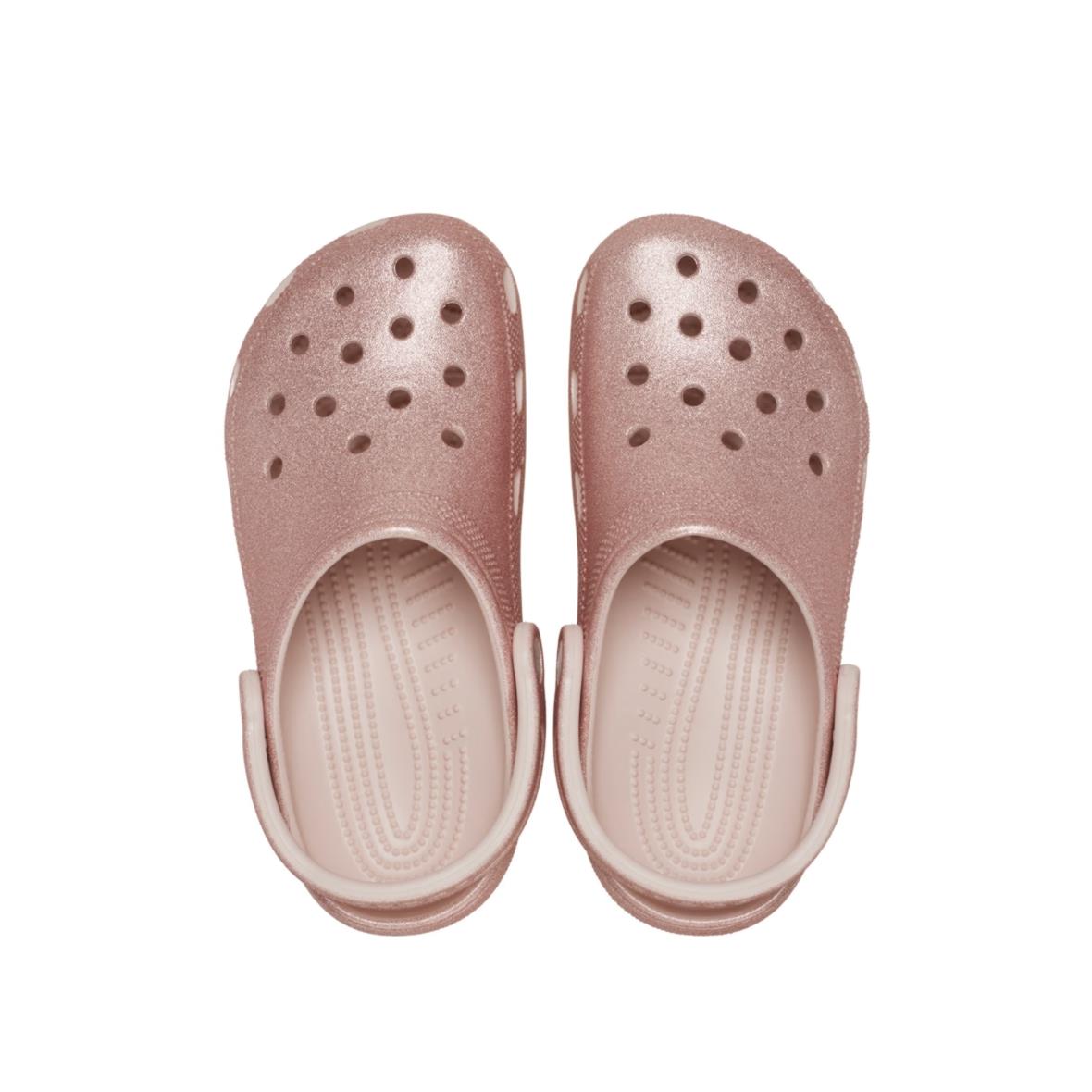 Crocs Classic Glitter Clog Bayan Terlik - Kuvars