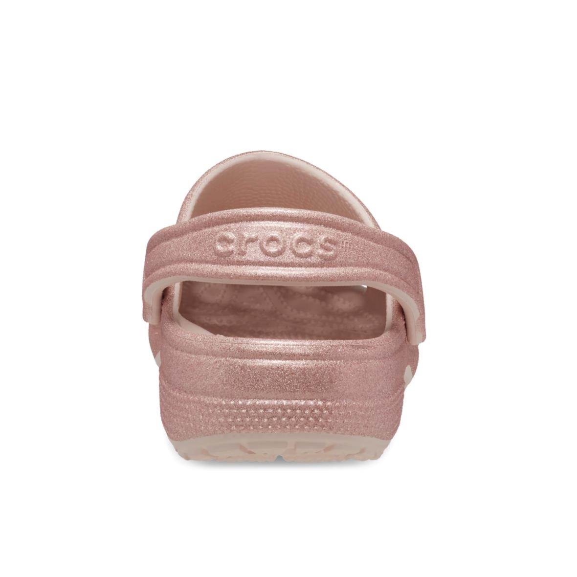 Crocs Classic Glitter Clog Bayan Terlik - Kuvars