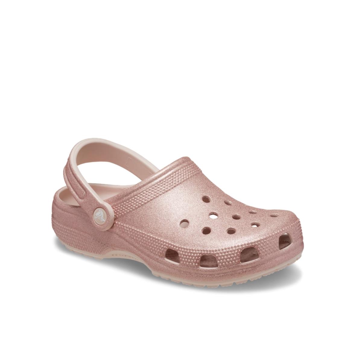 Crocs Classic Glitter Clog Bayan Terlik - Kuvars