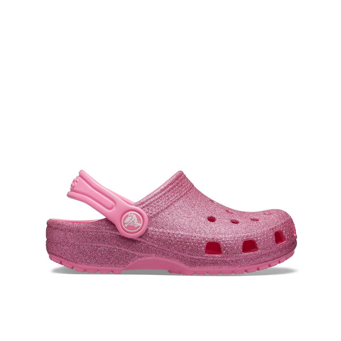 Crocs Classic Glitter Clog K Çocuk Terlik - Pink Lemonade
