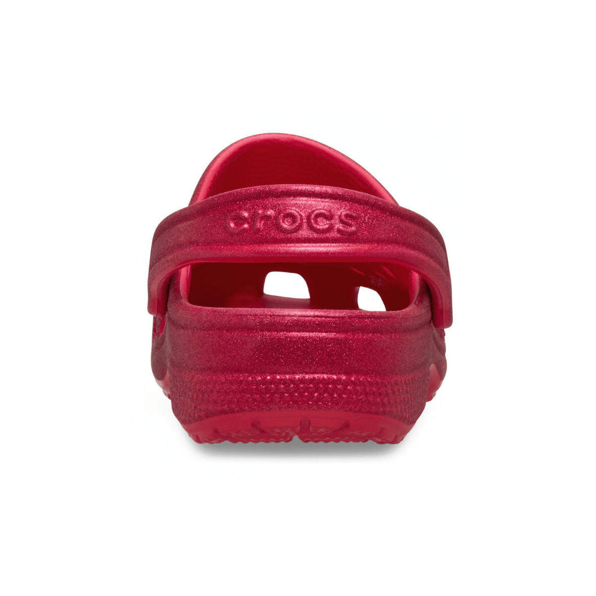 Crocs Classic Glitter Clog Kadın Terlik - Kırmızı