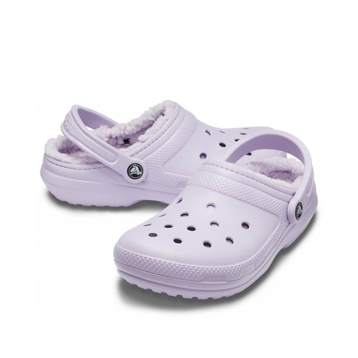 Crocs Classic Lined Clog Bayan Terlik - Levander