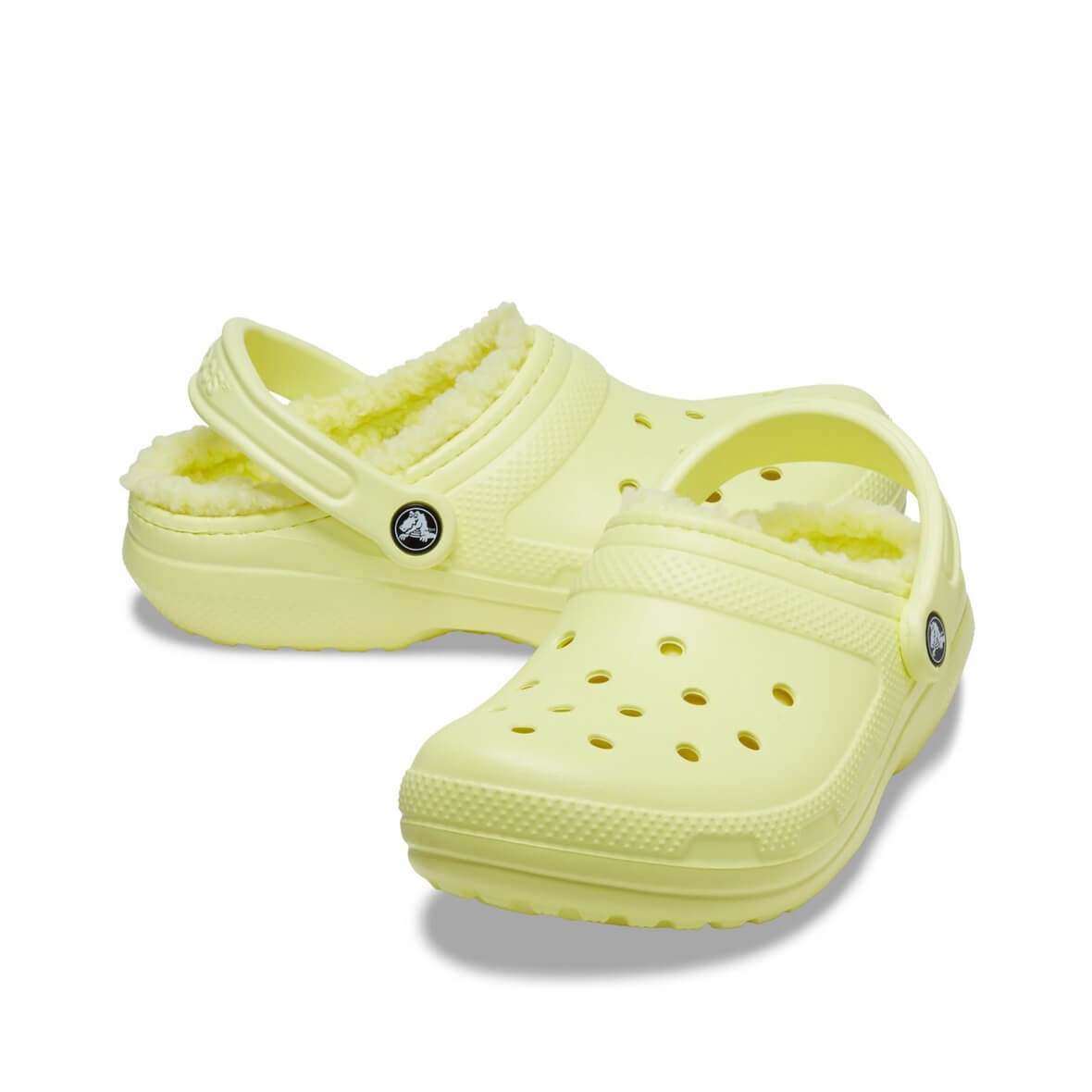 Crocs Classic Lined Clog Bayan Terlik - Sülfür