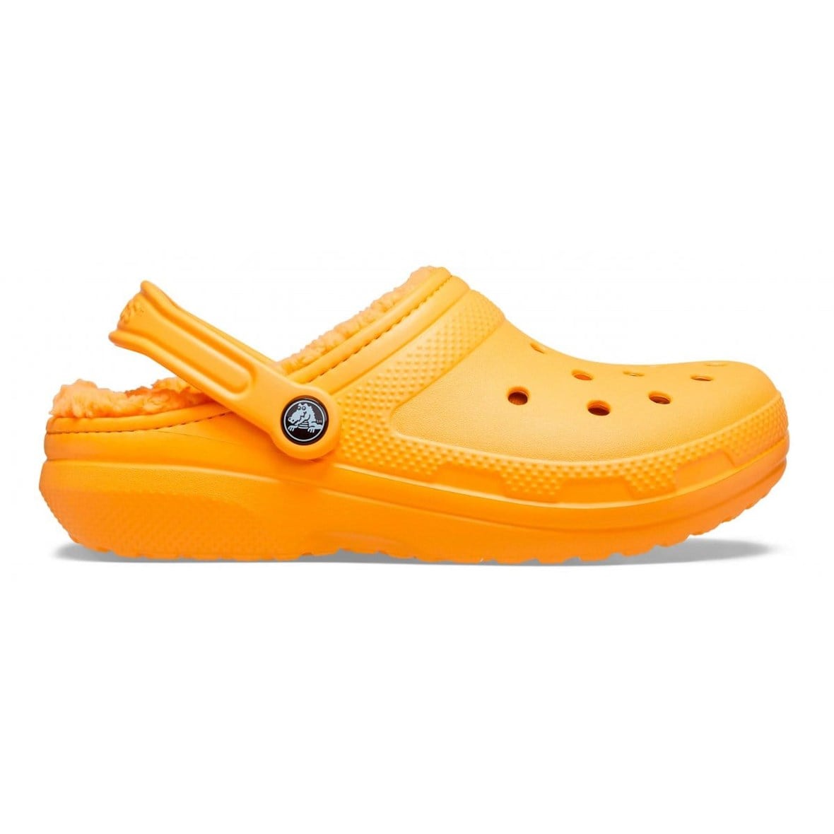 Crocs Classic Lined Clog Bayan Terlik - Orange Sorbet