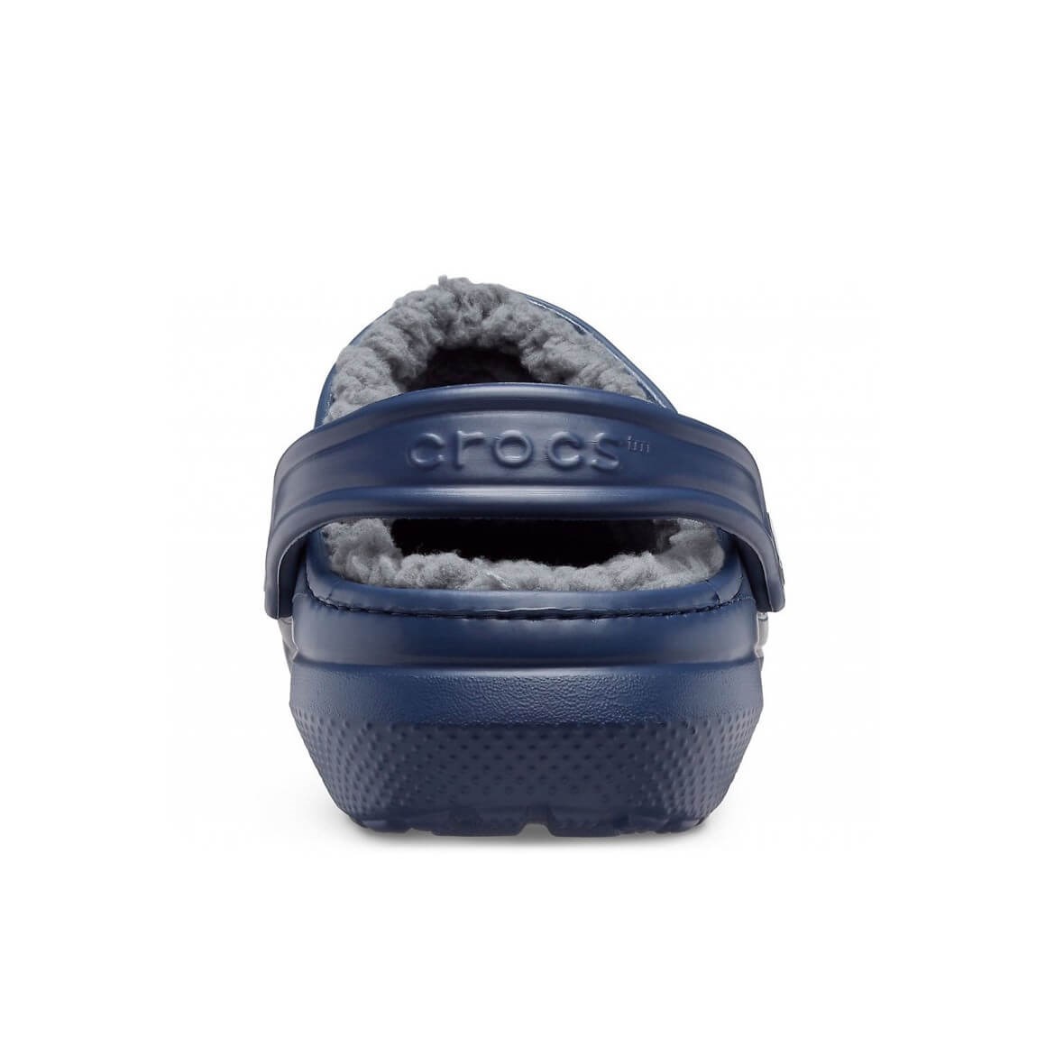 Crocs Classic Lined Clog Erkek Terlik - Navy/Charcoal