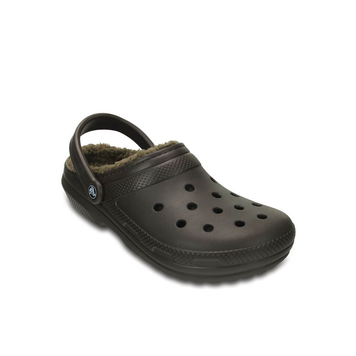 Crocs Classic Lined Clog Erkek Terlik - Espresso/Walnut