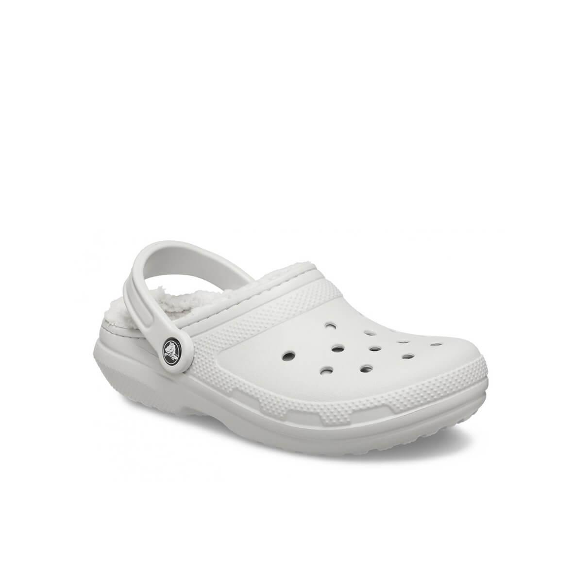 Crocs Classic Lined Clog Erkek Terlik - Açık Gri