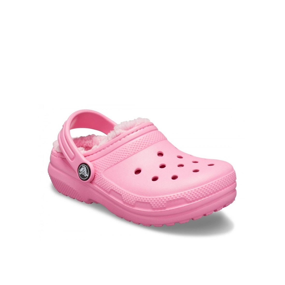 Crocs Classic Lined Clog K Çocuk Terlik - Pink Lemonade
