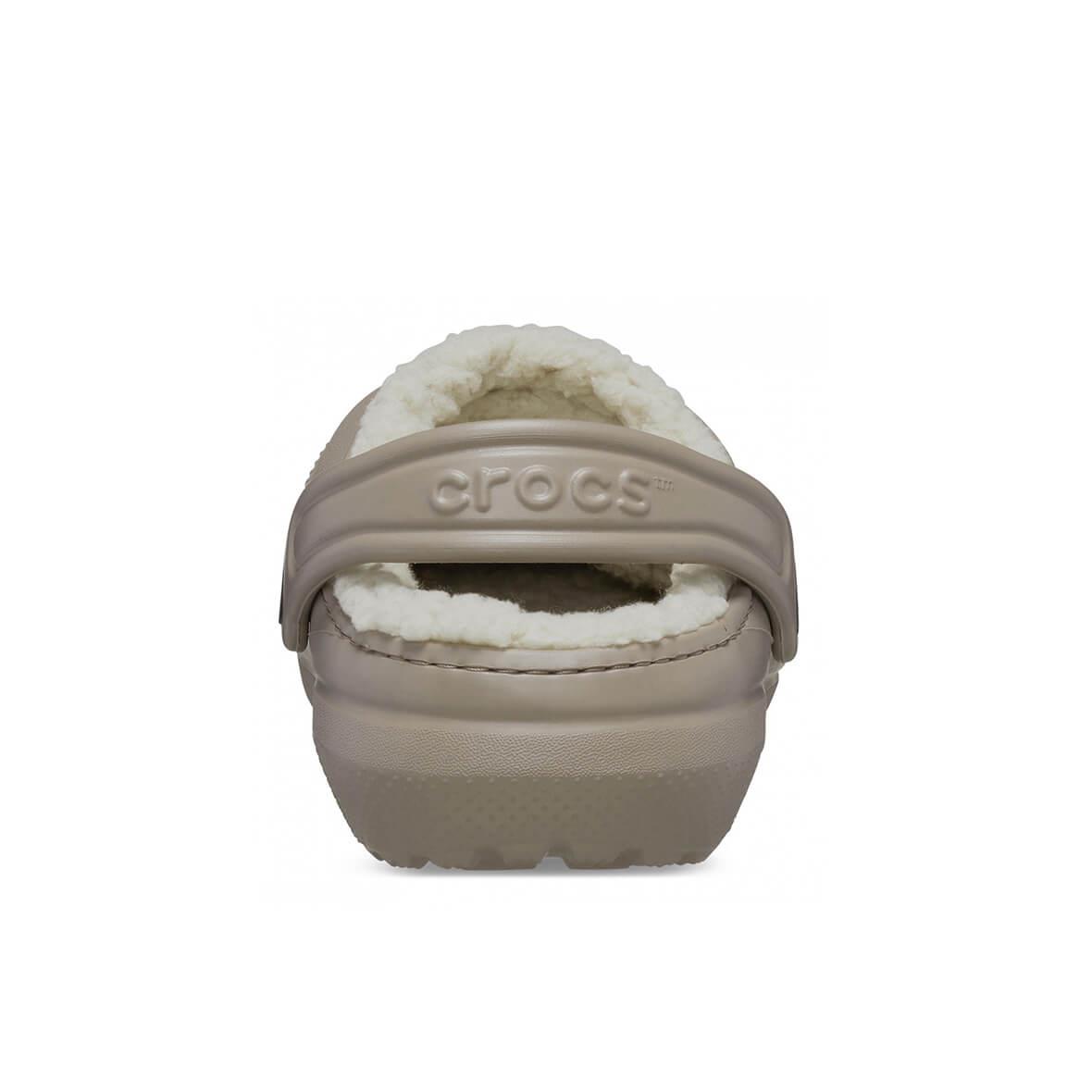 Crocs Classic Lined Clog K Çocuk Terlik - Sütlü Kahve