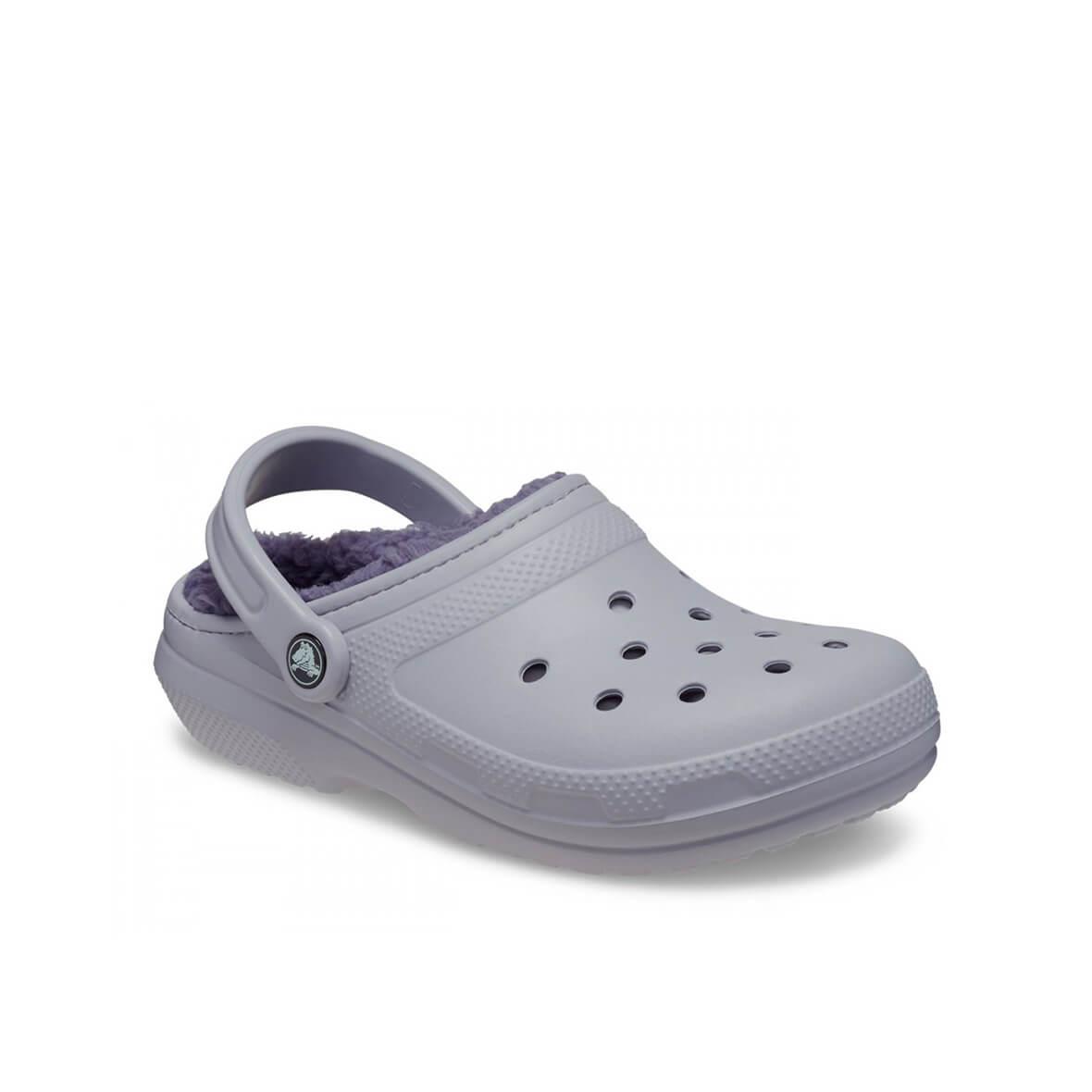 Crocs Classic Lined Clog Kadın Terlik - Leylak