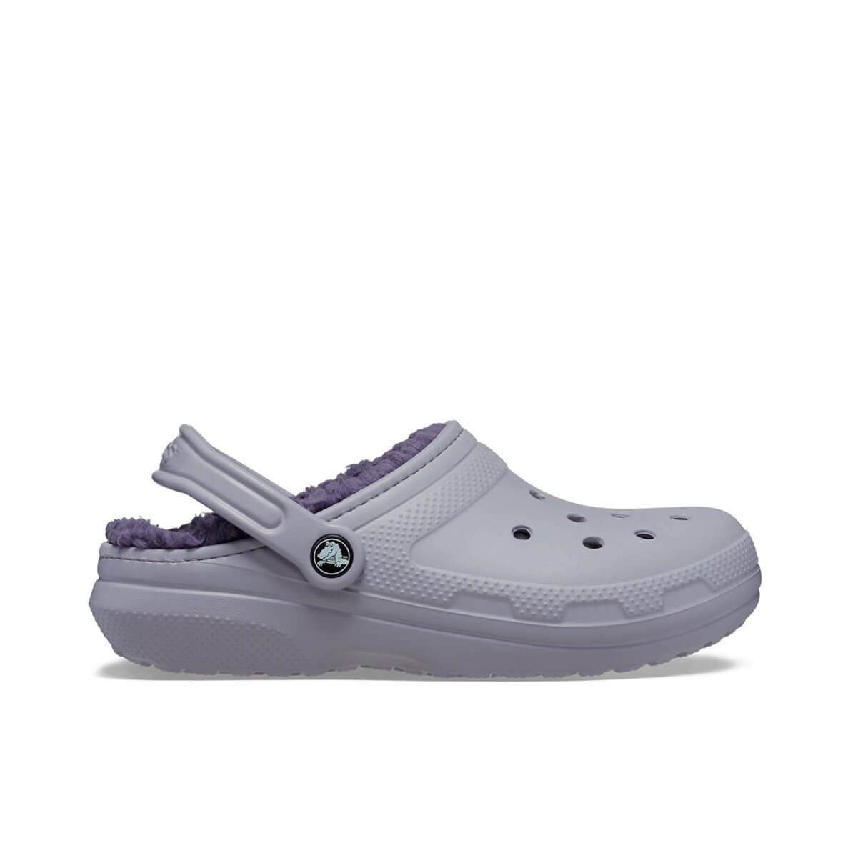 Crocs Classic Lined Clog Kadın Terlik - Leylak