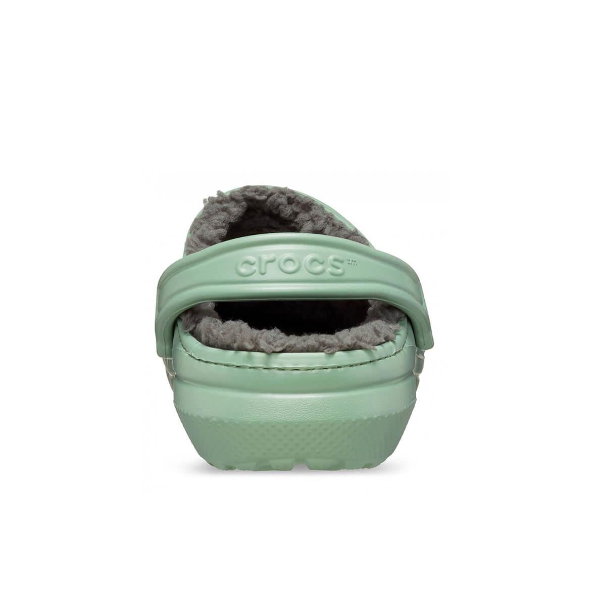 Crocs Classic Lined Clog Kadın Terlik - Yosun Yeşili