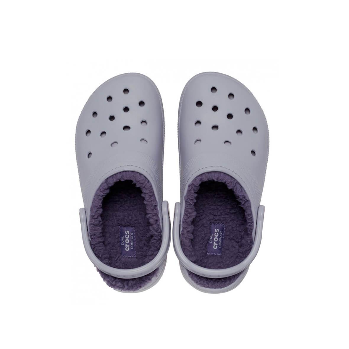 Crocs Classic Lined Clog Kadın Terlik - Leylak