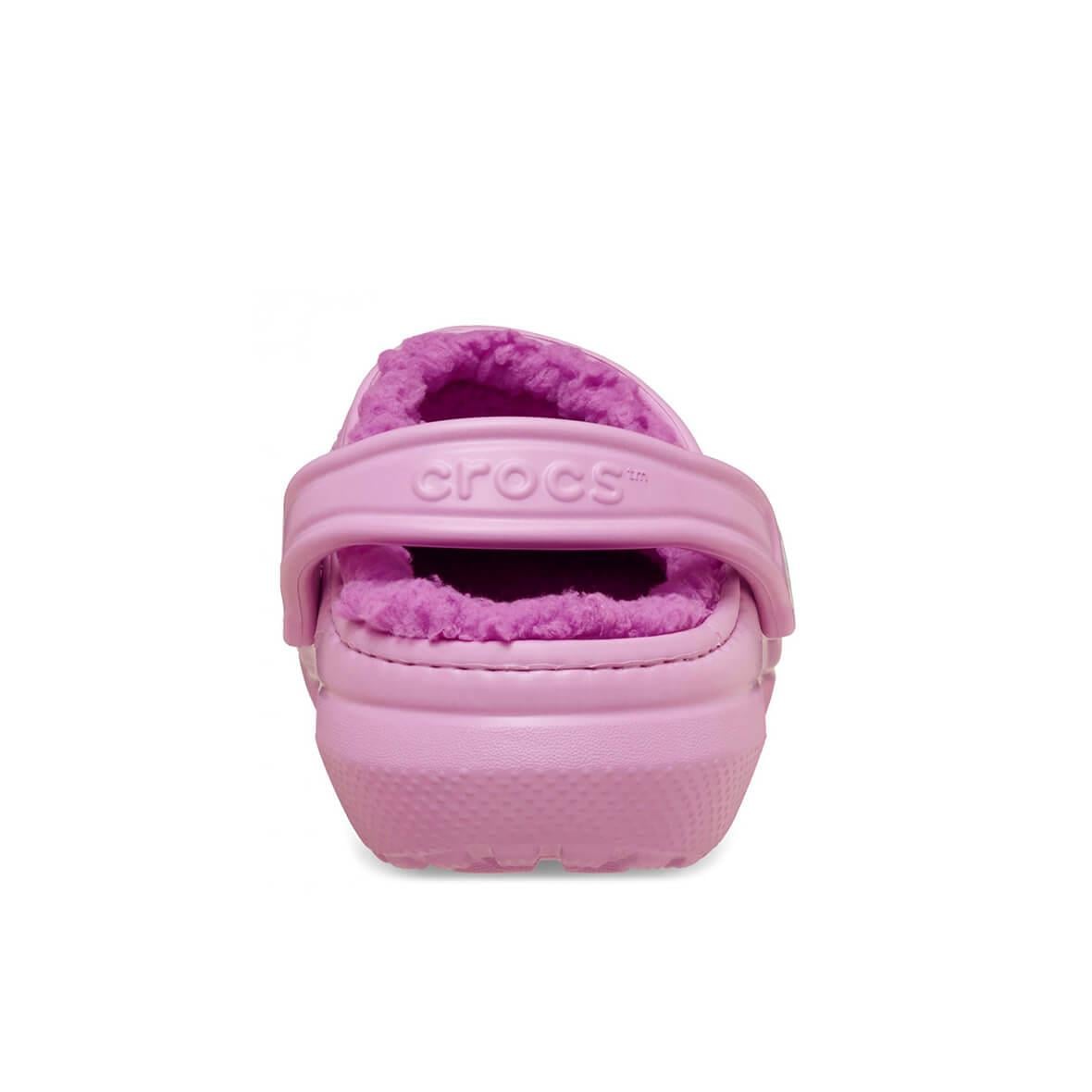 Crocs Classic Lined Clog Kadın Terlik - Ortanca Çiçeği