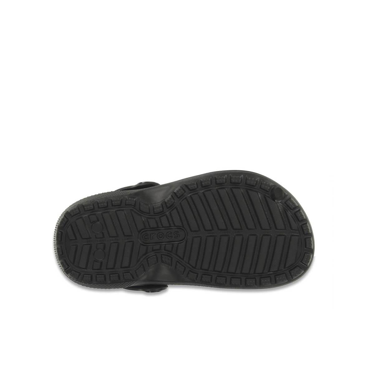 Crocs Classic Lined Clog T Çocuk Terlik - Siyah