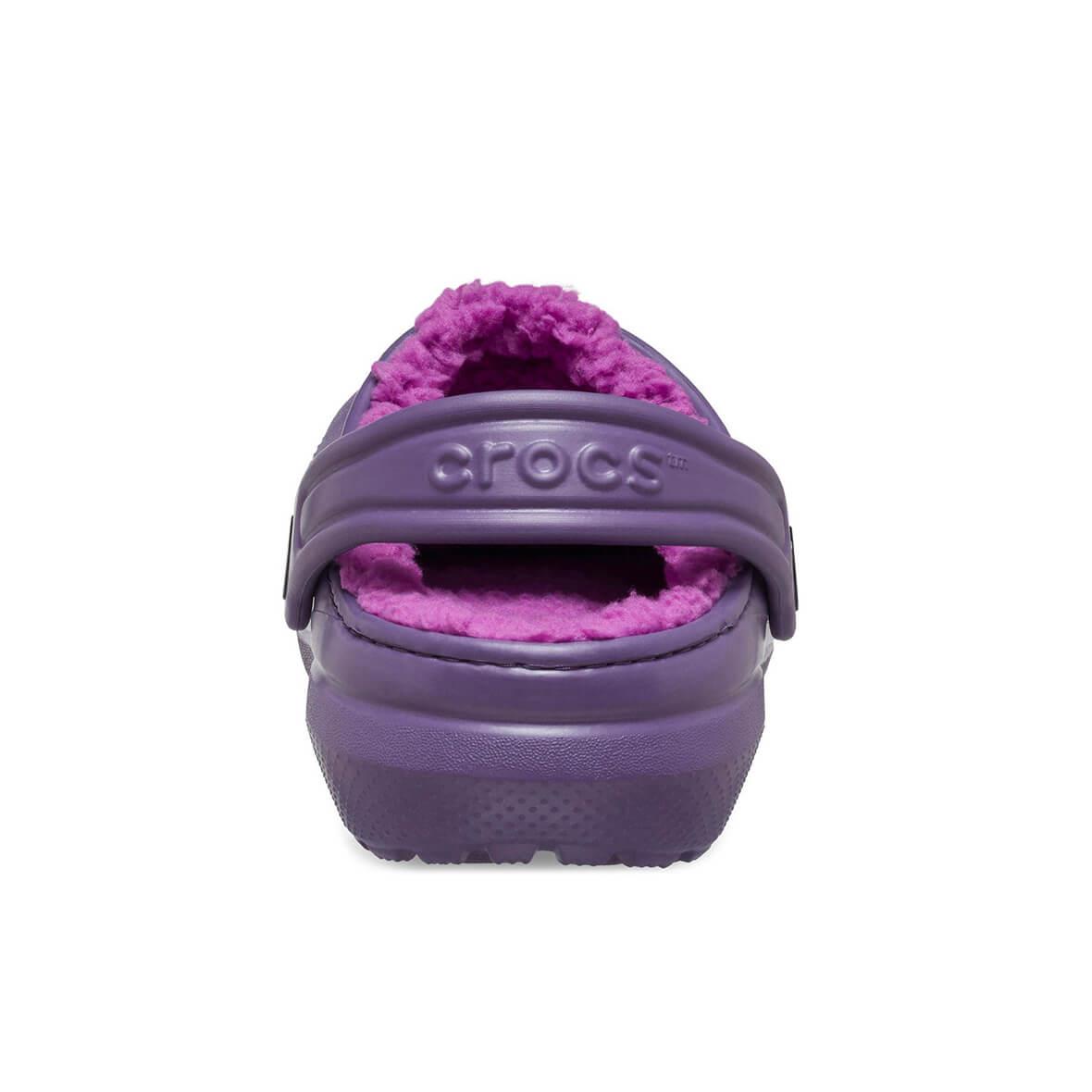 Crocs Classic Lined Clog T Çocuk Terlik - Gece Moru
