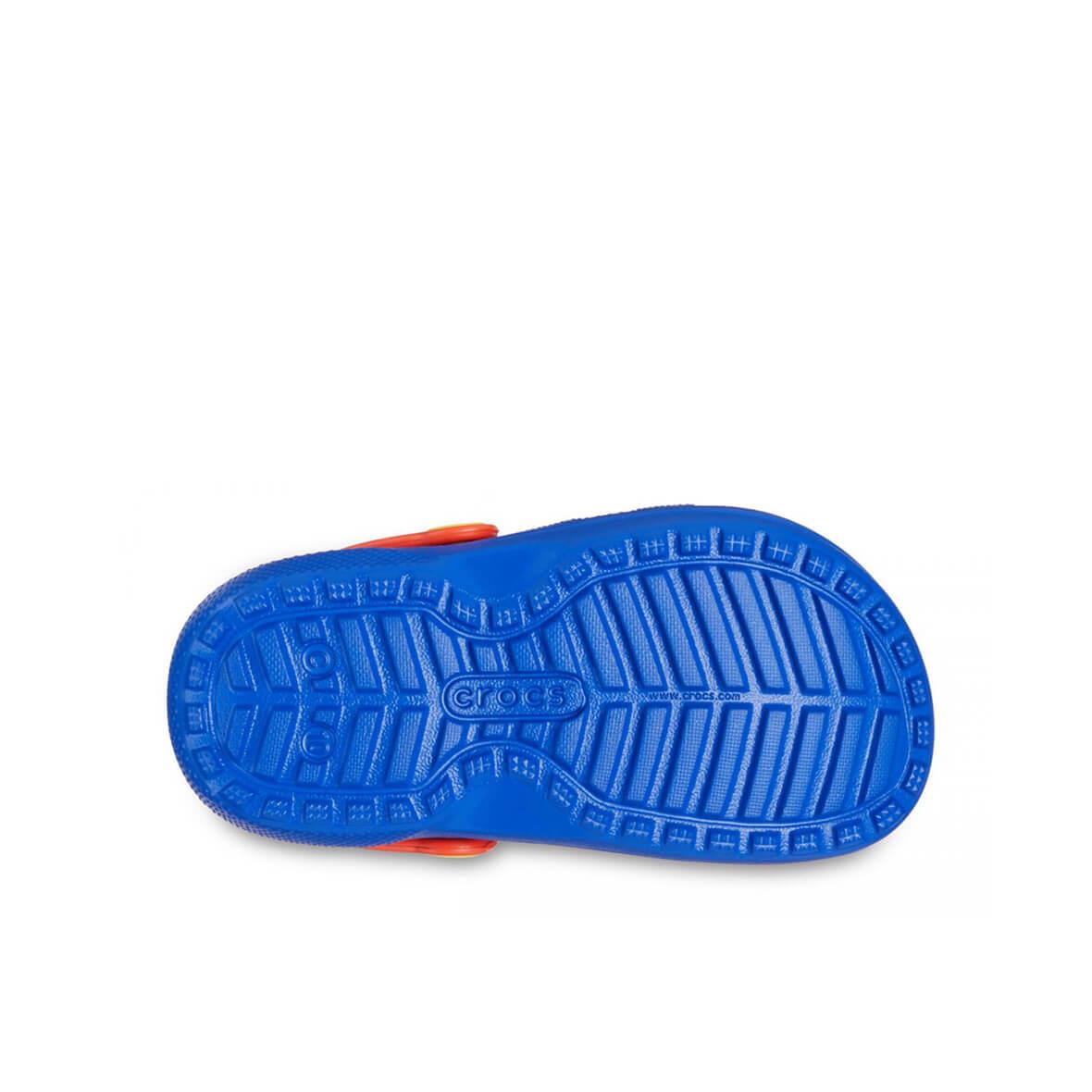 Crocs Classic Lined Clog T Çocuk Terlik - Mavi / Multi