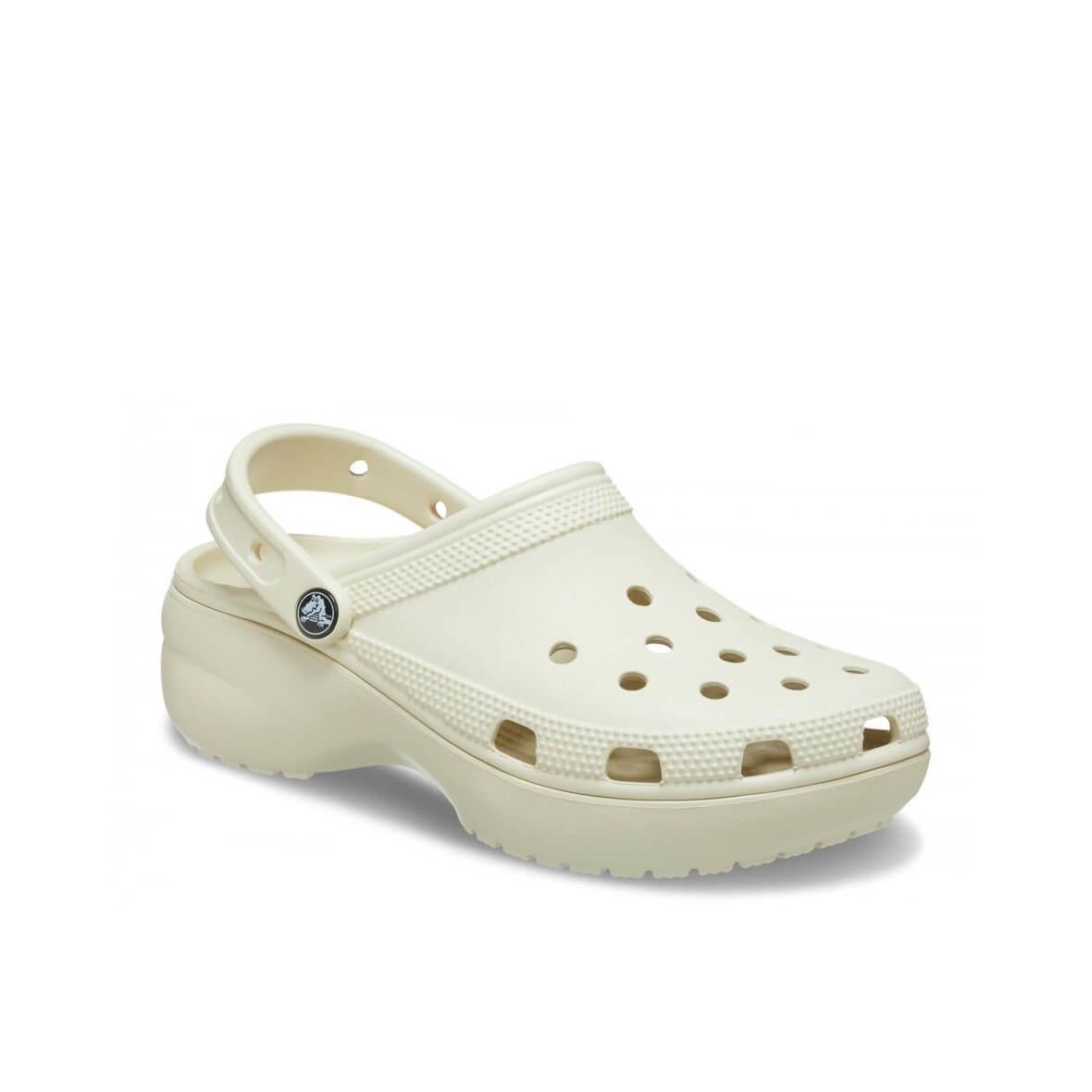 Crocs Classic Platform Clog W Bayan Terlik - Kemik
